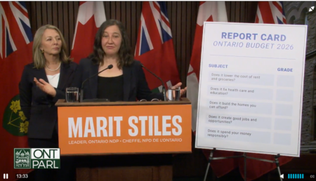 Critics Slam Ontario Budget for Ignoring Living Costs