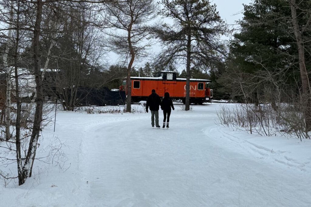 Skate Trail Opens for Winter Fun at Simcoe Museum