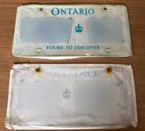 Peterborough driver caught using paper licence plates Peterborough driver caught using paper licence plates