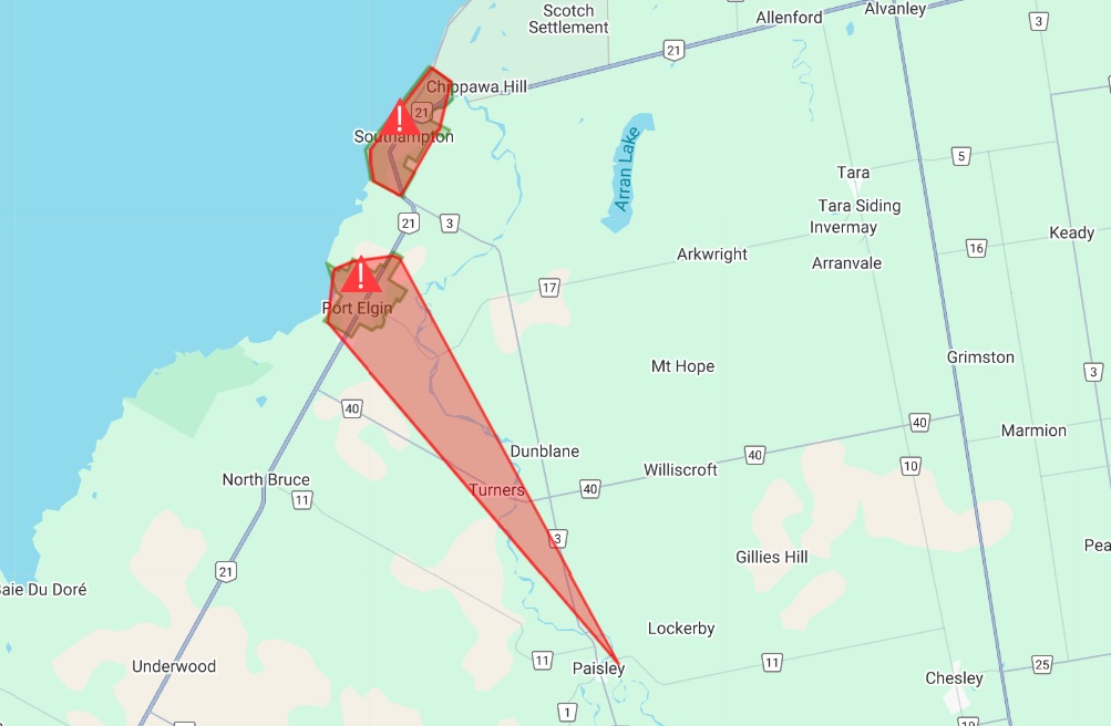 Power Interruptions Affecting Saugeen Shores Residents Power Interruptions Affecting Saugeen Shores Residents