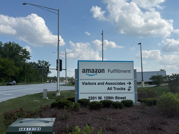 The Amazon fulfillment center located south of159th Street between Dixie Highway and Interstate-294 on Aug.15 ,  in Markham.