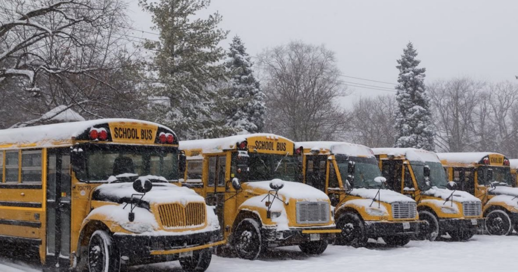 Bus Service Suspended in Peterborough Area on Tuesday