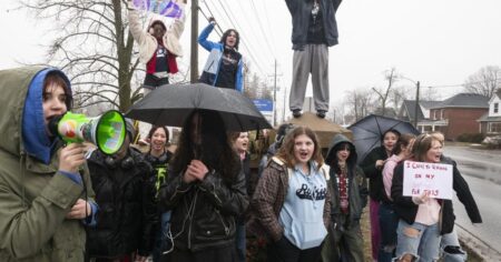 Student Protest Against OSAP Funding Cuts