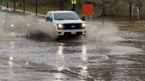 Heavy Rain Causes Flooding in Toronto