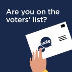 Illustration for the 2026 Municipal Election. Are you on the voters' list?