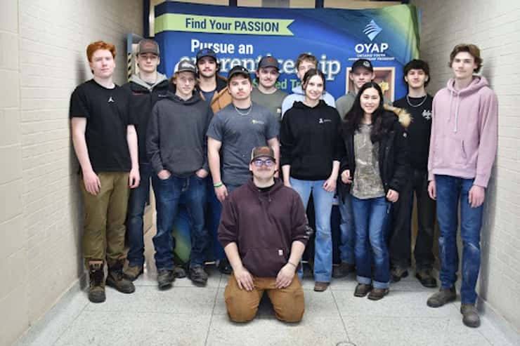 Local Skills Ontario Competition - Electrical, Team of 2 Carpentry, Individual Carpentry, Welding DCVI, GDCI, LDSS, SHDHS. Photo from AMDSB