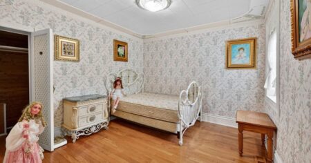 Unique Home Listing Features Dolls Throughout