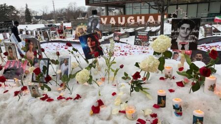 Vaughan Holds Vigil for Victims of Iranian Protests