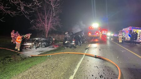 Major Accident Closes Sunningdale Road in London