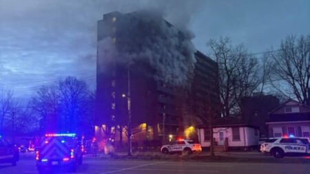 Nine Injured in London Apartment Fire