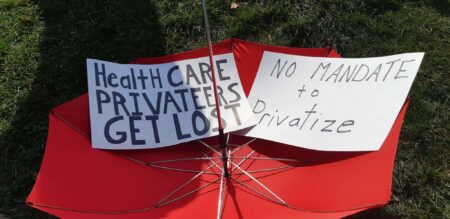 Community Rallies for Public Healthcare Support