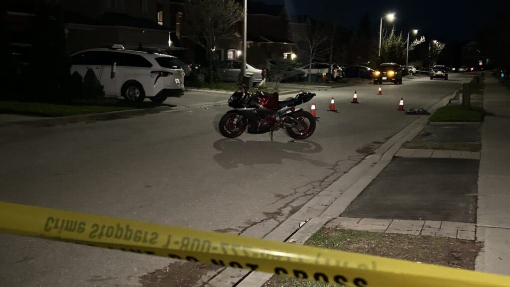 Motorcyclist Hurt in Vaughan Police Encounter