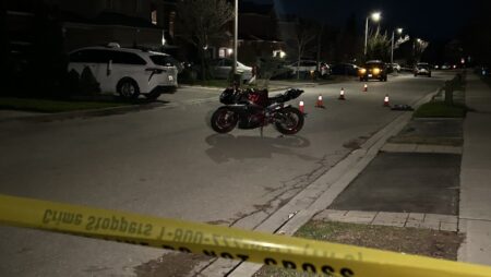 Motorcyclist Hurt in Vaughan Police Encounter