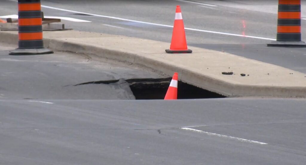 Markham Road Closure Extended Due to Sinkhole Repair Delays