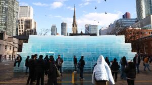 Behind the Scenes of Drake’s Ice Sculpture