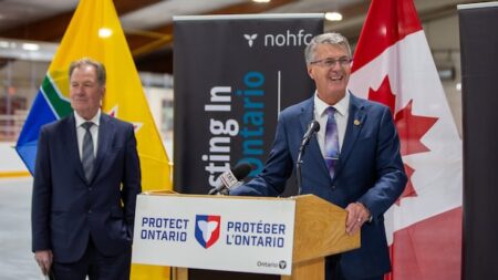 Delaney Arena Upgrades Get  Million Boost from Ontario