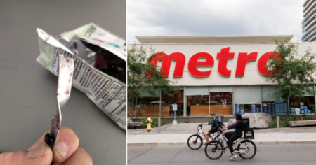Shocked Ontario Mom Finds Blade in Child’s Snack