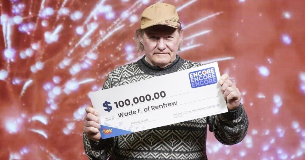 Big Lottery Win for Ontario Truck Driver