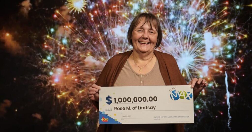 Ontario Woman Wins  Million Lottery Jackpot
