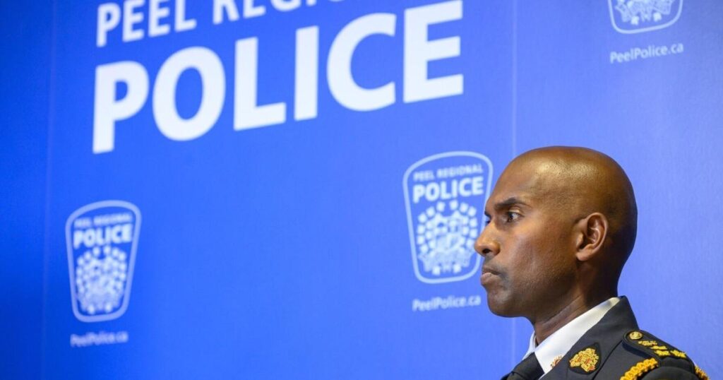 Peel Police Chief to Be Highest Paid in Ontario for 2025