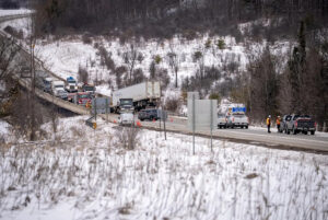 Fuel Spill After Truck Accident on Highway 17
