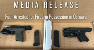 Young People Charged After Filming with Guns in Oshawa