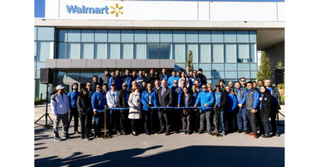 New Walmart Distribution Hub Opens in Vaughan, Ontario