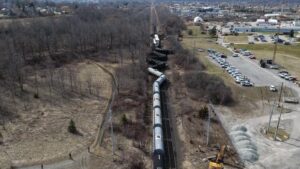 Welland Canal, GO transit service still disrupted days after train derailment in St. Catharines, Ont.
