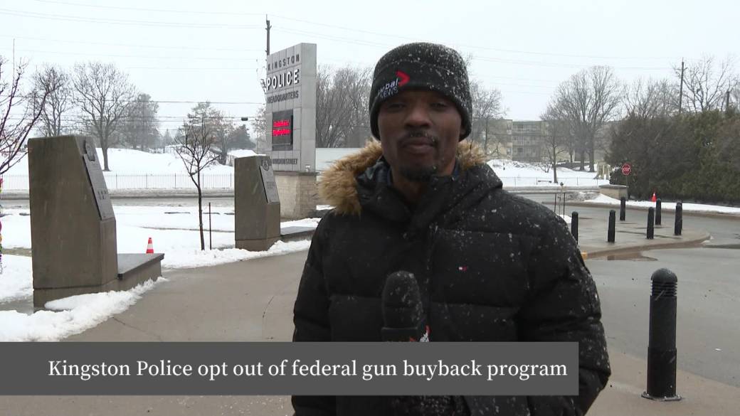Click to play video: 'Kingston Police opt out of federal gun buyback program'