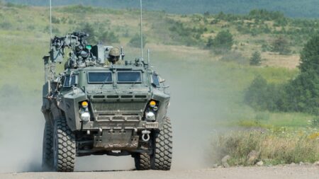 Military Vehicles Filming ‘Fallen Heroes’ in Ontario