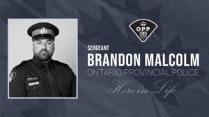 Ontario Officer Brandon Malcolm’s Body to Arrive in Oshawa