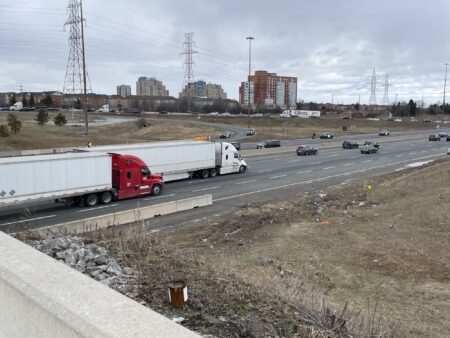 Serious Accident on Hwy. 403 in Mississauga