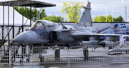 Canadian Manufacturing for Gripens Heading to Ukraine