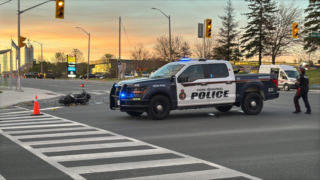 Serious Motorcycle Accident in Markham