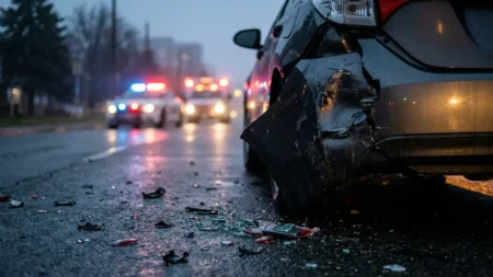 Three-Vehicle Accident on Hwy 401 in Oshawa Three-Vehicle Accident on Hwy 401 in Oshawa