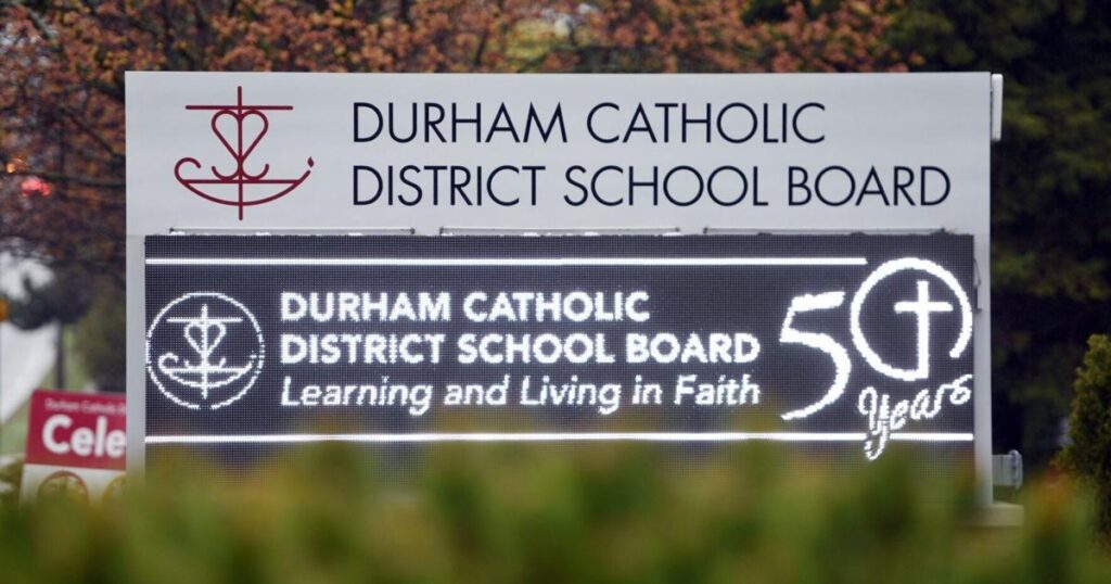 New School in Pickering Honors Millennial Saint New School in Pickering Honors Millennial Saint