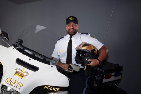 Fallen Officer Brandon Malcolm Remembered on Hwy. 401