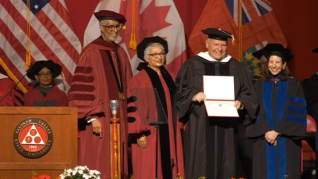 Doug Ford’s Graduation Speech Highlights Tariff Concerns