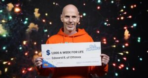 Ontario man wins huge lottery prize