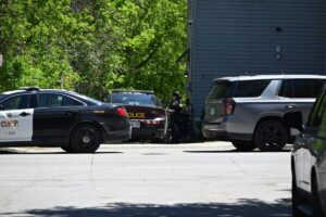 Police Activity on Barrie Road in Orillia