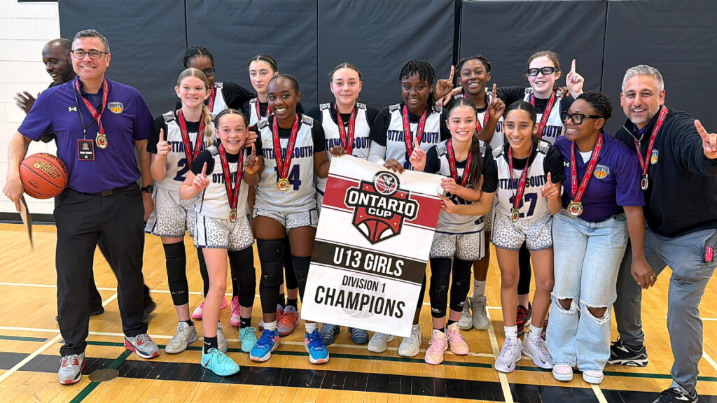 Ottawa South girls’ U13 basketball team attains goal, strikes Ontario Cup gold – OttawaSportsPages.ca