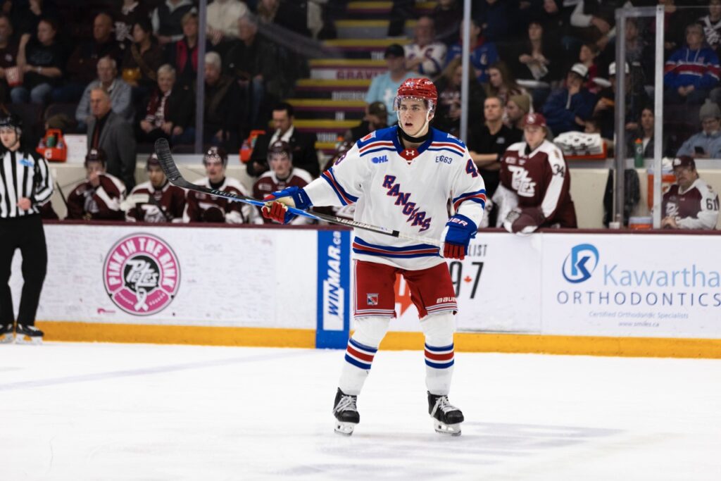 Rangers Fall Just Short Against Petes on Family Day