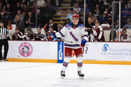 Rangers Fall Just Short Against Petes on Family Day