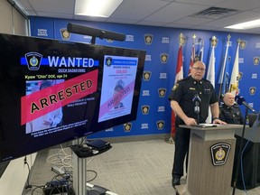 Sarnia police chief describes how accused killer arrested
