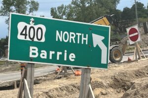 Highway 400 North of Barrie Reopens After Morning Accident