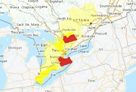 Severe Tornado Alerts Issued for Southern Ontario Severe Tornado Alerts Issued for Southern Ontario