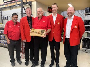 Tom Millard Honored with Golden Hammer Award Tom Millard Honored with Golden Hammer Award