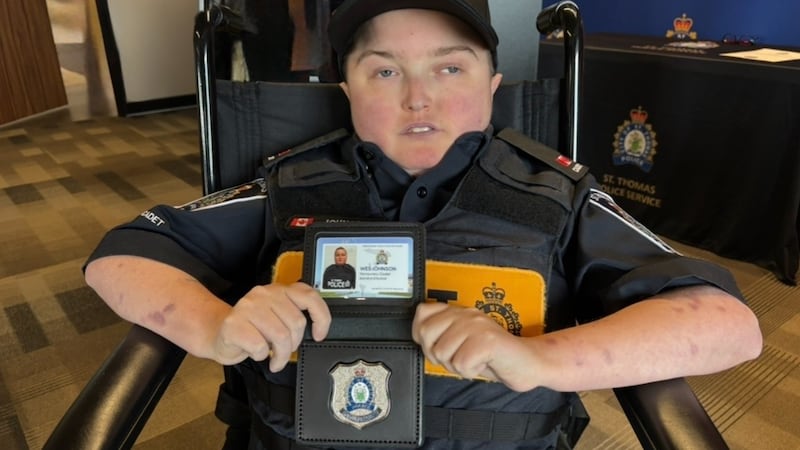 Teenager Wes Johnson Honored as Cadet by Police Teenager Wes Johnson Honored as Cadet by Police