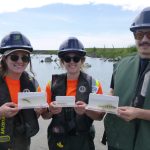 Our staff conduct fisheries monitoring evaluating ongoing health measures..