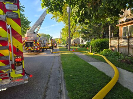 Fire Ravages Historic Home in Sombra Fire Ravages Historic Home in Sombra